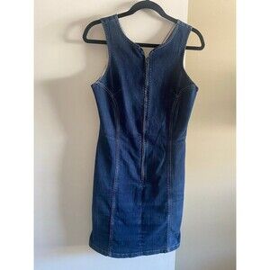 Vintage Y2K Venus Jean Denim Dress Size Small Summer Spring 90s